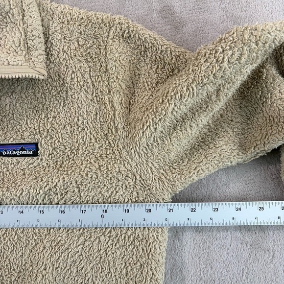 Patagonia Pullover Los Gatos Fleece 1/4 Zip Deep Pile Sweater Jacket Women Small - Picture 7 of 10